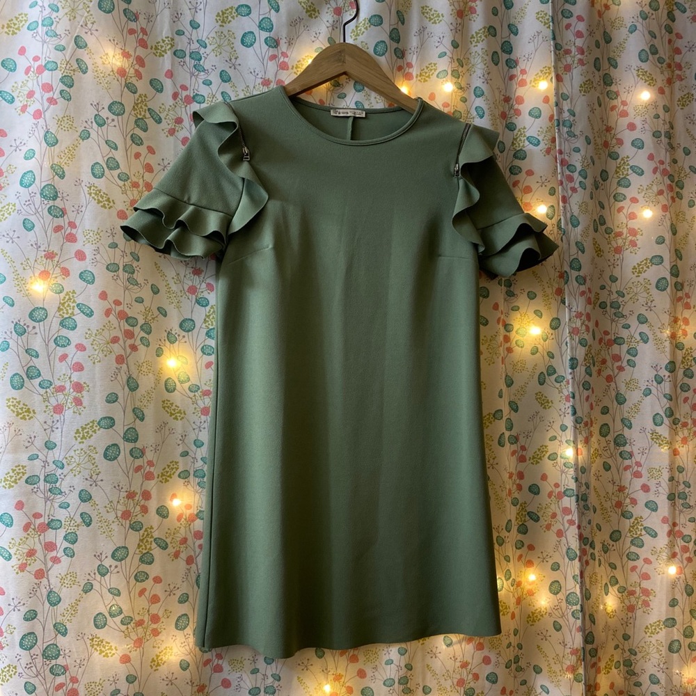 Zara mini shift dress